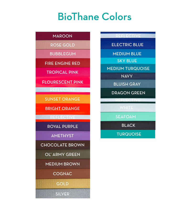 Fi Compatible Collar-Highland Blue Plaid - BioThane Dog Collar