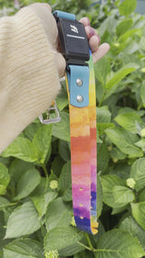 Rainbow BioThane Collar